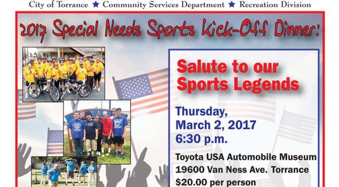 2017 Special Needs Sports Kick-Off Dinner