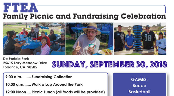 2018 FTEA Family Picnic and Fundraising Celebration